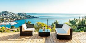 Wunderschön renovierte Villa mit Panoramablick auf die Bucht von Cannes