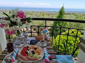 Villa für den privaten Lebensstil - herrlicher Blick auf das Meer und den Olymp