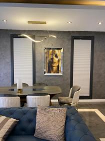 Nieuw ingerichte 4+1 villa te koop met uitzicht op de Egeïsche Zee en de bergen