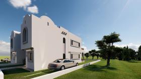 Villa zu verkaufen – Dachterrasse mit freiem Blick auf den Golfplatz von Hammamet