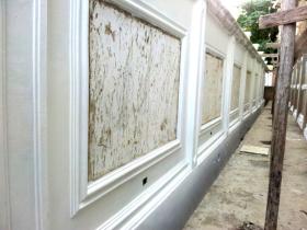 Neues Haus in einem Wohngebiet von Santo Domingo