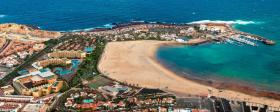 Komplex von Bungalows auf Fuerteventura