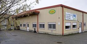 Gefrorene Produktionsstätte in der Schweiz